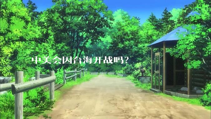 中美会因台海开战吗？
